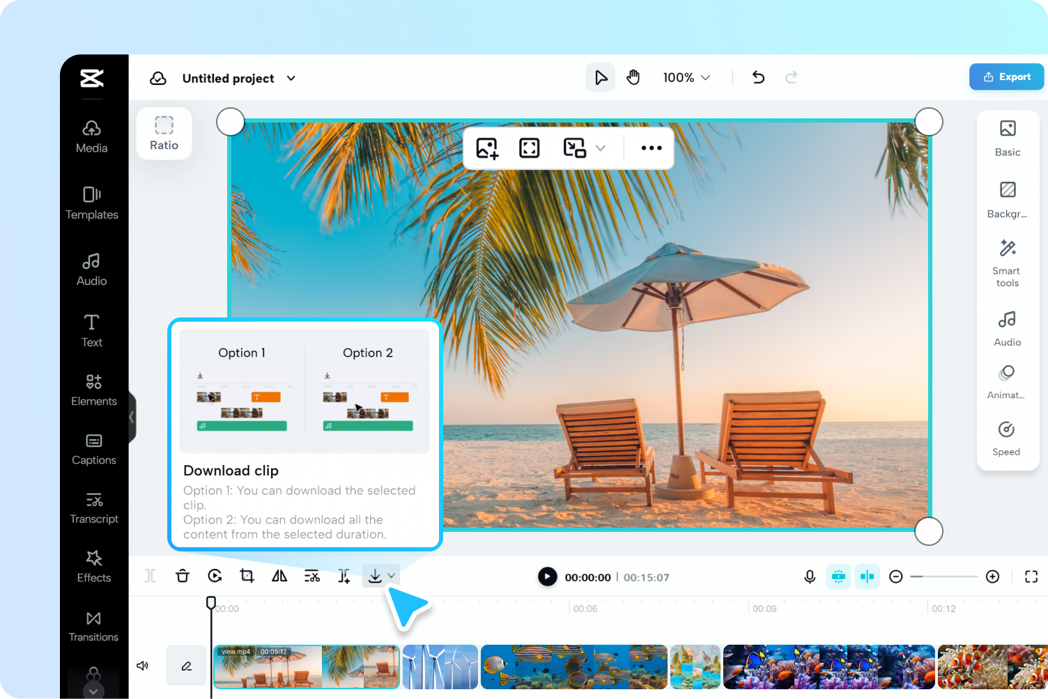 Step 2 Refine- edit- and enrich clips